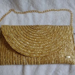 Straw Purse Bag Clutch